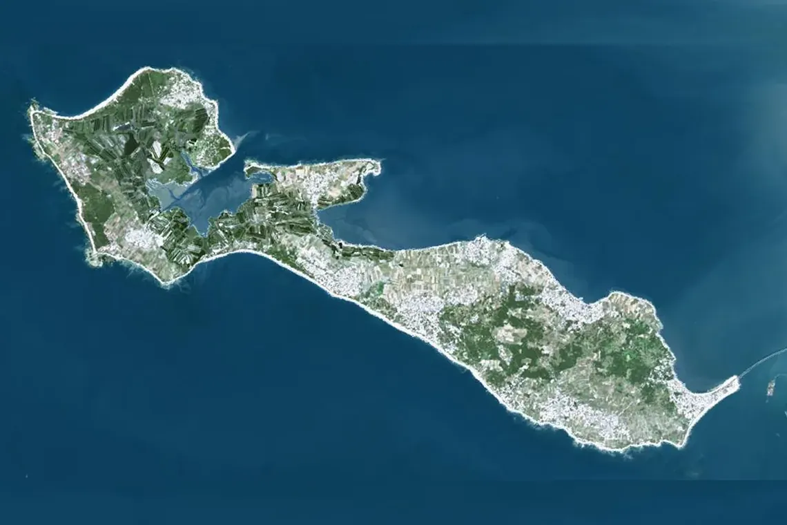 L'Île de Ré vue du ciel
